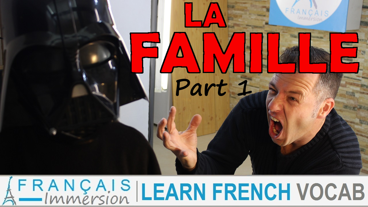 French Family Members Famille Part 1 - Francais Immersion