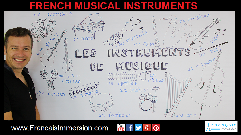 French Musical Instruments Support Guide - Français Immersion