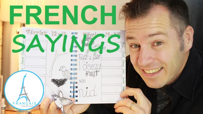 French Sayings Petit a petit - Francais Immersion