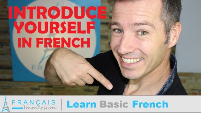 Introduce yourself in French - Se présenter en français - Français Immersion